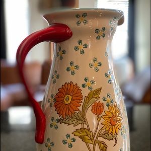 Dutch Wax Water Pitcher by Coastline Imports